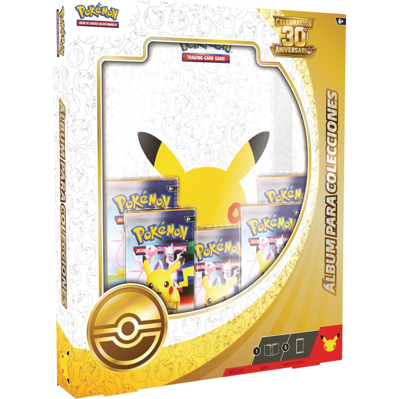 BINDER COLLECTION POKÉMON 30TH CELEBRATIONS – ESPAÑOL -RESERVA