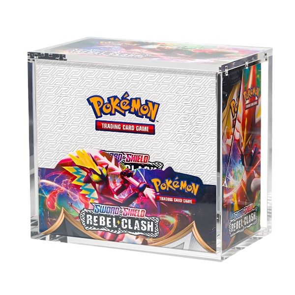 Protector Acrílico Magnético Booster Box Pokémon