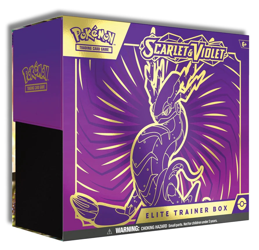 Caja de Entrenador Elite Escarlata y Purpura Miraidon - Español