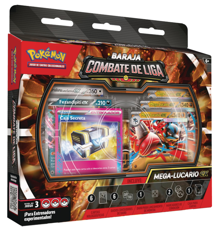 League Battle Deck Mega Lucario ex Español | Pokémon TCG