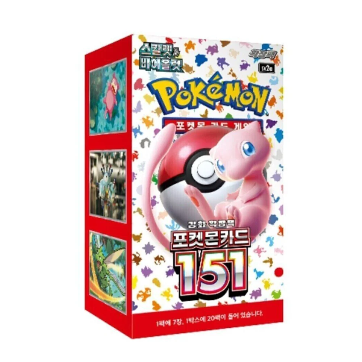 151 Booster Box 20 sobres [Coreano]