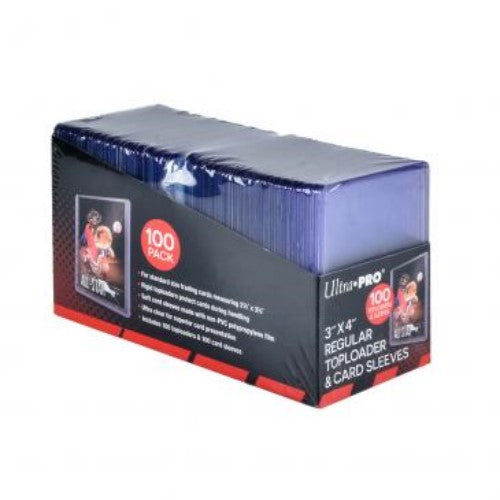 100 Fundas + 100 TOPLOADERS Regular Ultra Pro