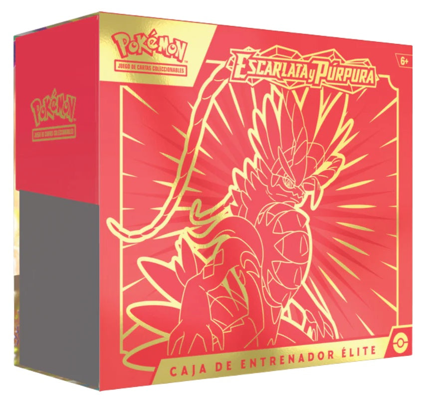 Caja de Entrenador Elite Escarlata y Purpura Koraidon - Español