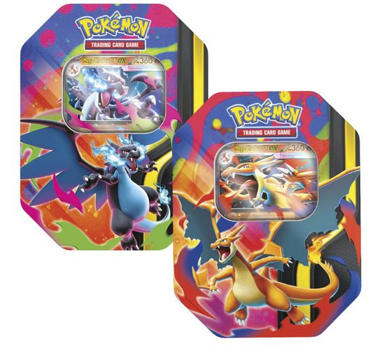 Lata Mega Charizard X & Y EX Español