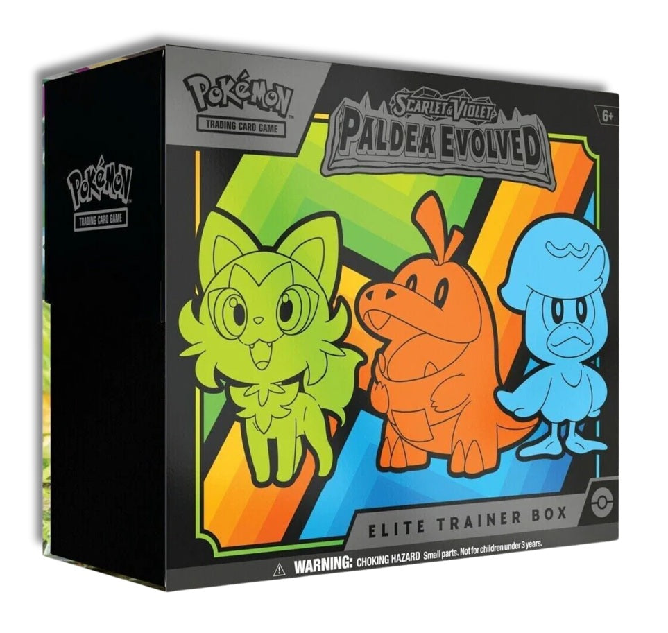 Caja de Entrenador Elite Evoluciones de Paldea - Español