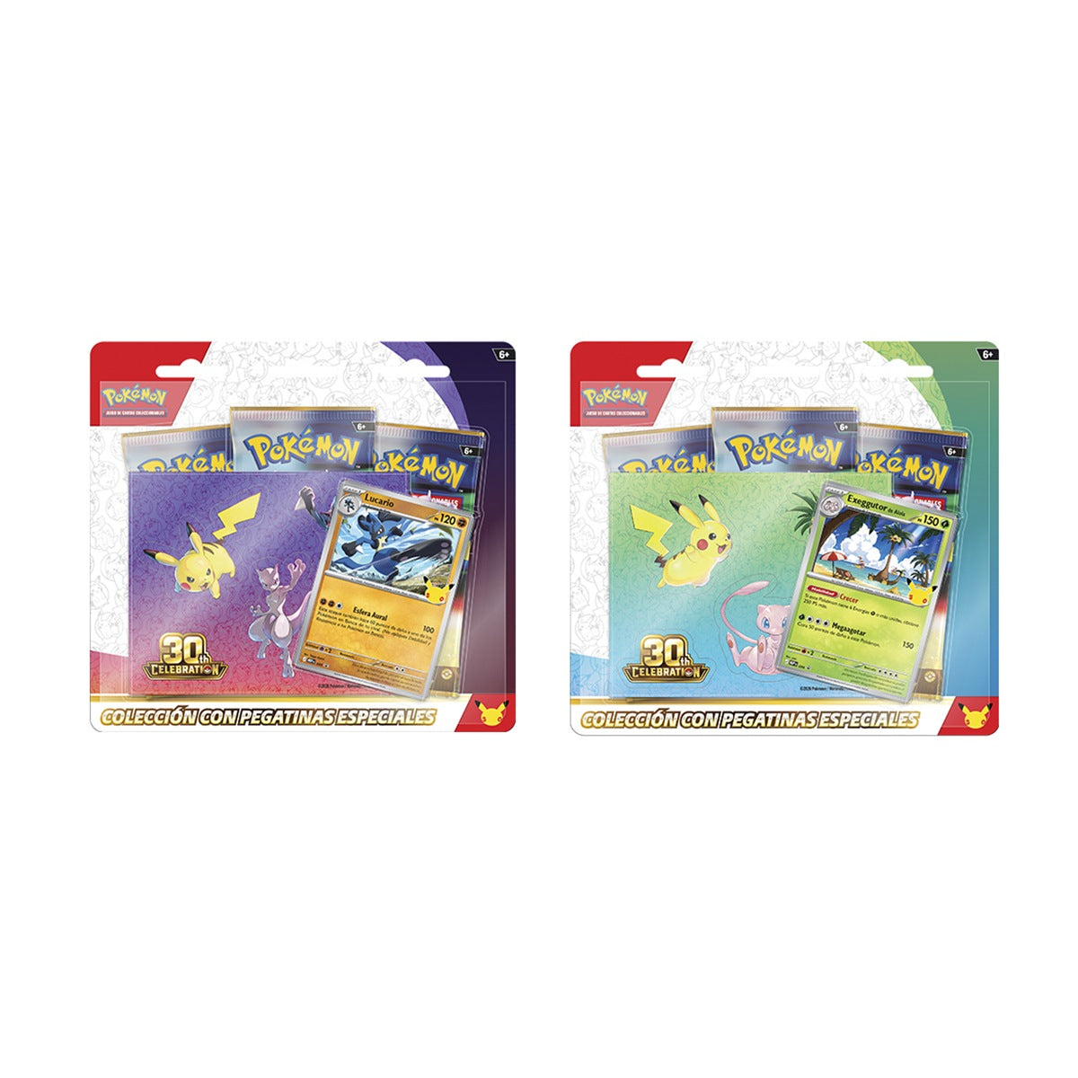 Pokémon TCG 30th Celebration Tech Sticker Collection - Español